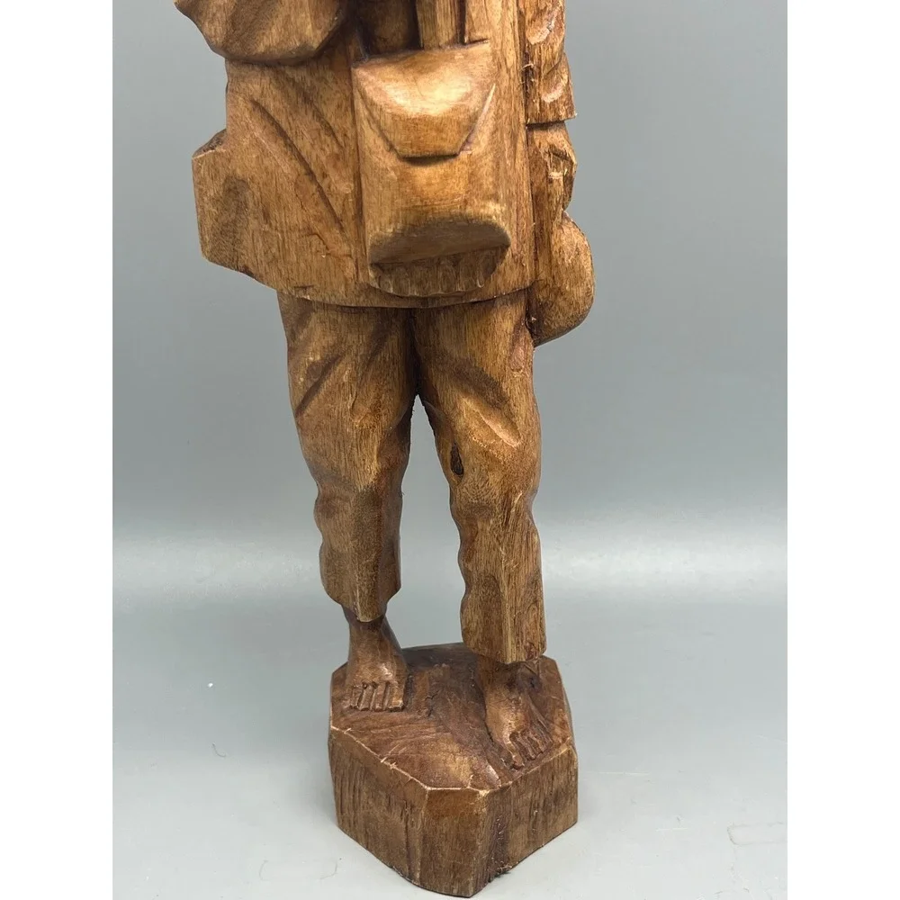 Hand carved Traveler Begger‎